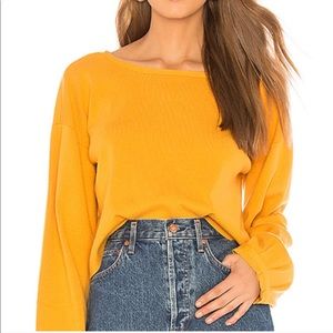 Lovers + Friends balloon sleeve sweater